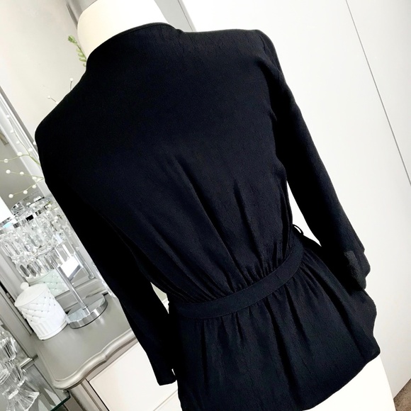 Blouse Black Size 2 - Picture 5 of 7